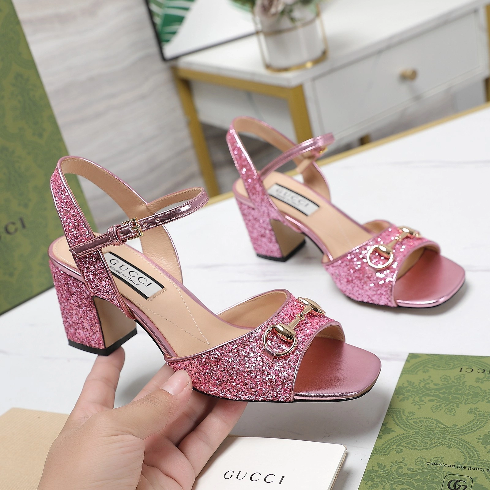 COCO-- 6u33i 771697 KSP20 5560 cowhide sheepskin Heel height：6.5CM item:D-X000H2816